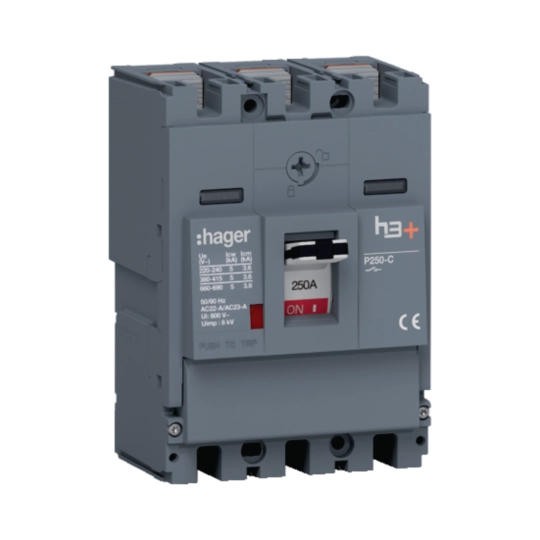 Last­trenn­schalter in Kompakt­leis­tungs­schal­ter-­Bau­form Leis­tungs- und Last­trenn­schalter | Hager DE