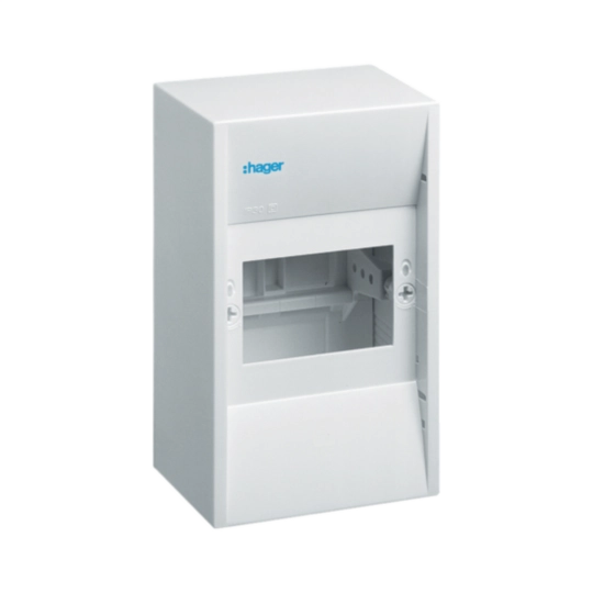 Mini­ver­teiler Aufputz und Zubehör Klein­ver­teiler bis 63 A und Multi­me­dia­ver­teiler | Hager DE