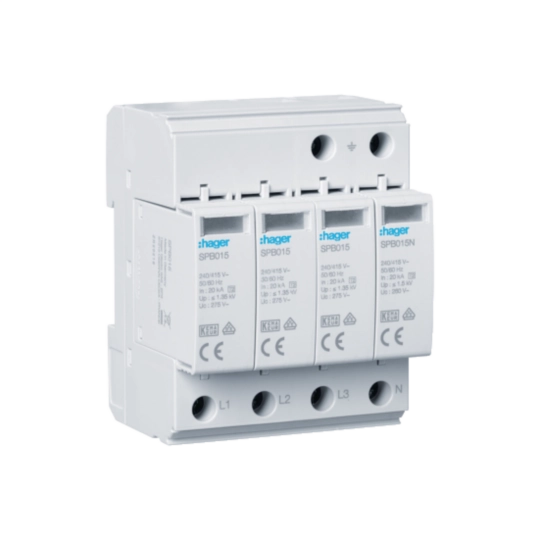 Über­span­nungs­ab­leiter und Zubehör Schutz­ein­rich­tungen und Zubehör | Hager DE