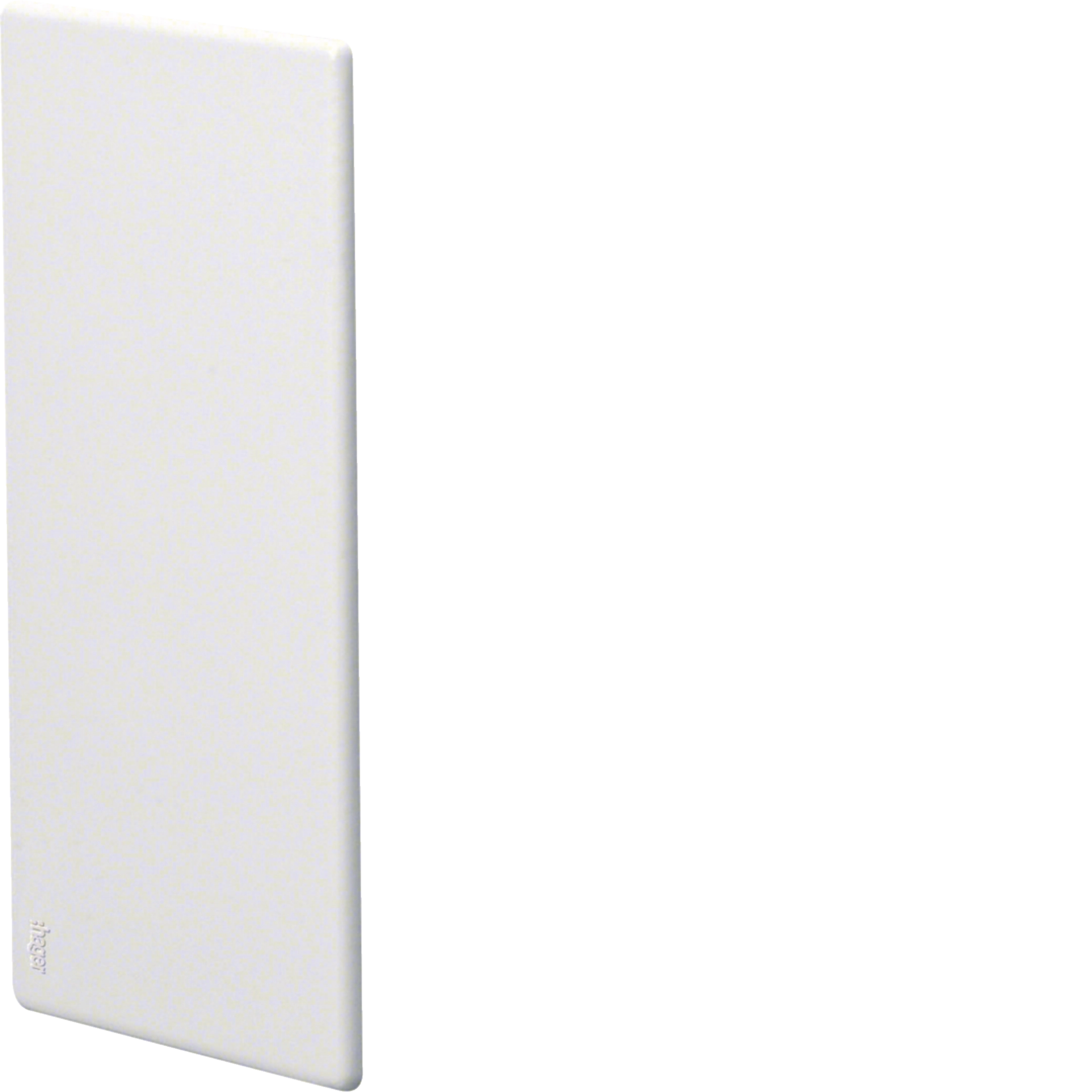 L61339010 - Endstück zu BRA 70x130mm aus Zink-Druckguß in reinweiß