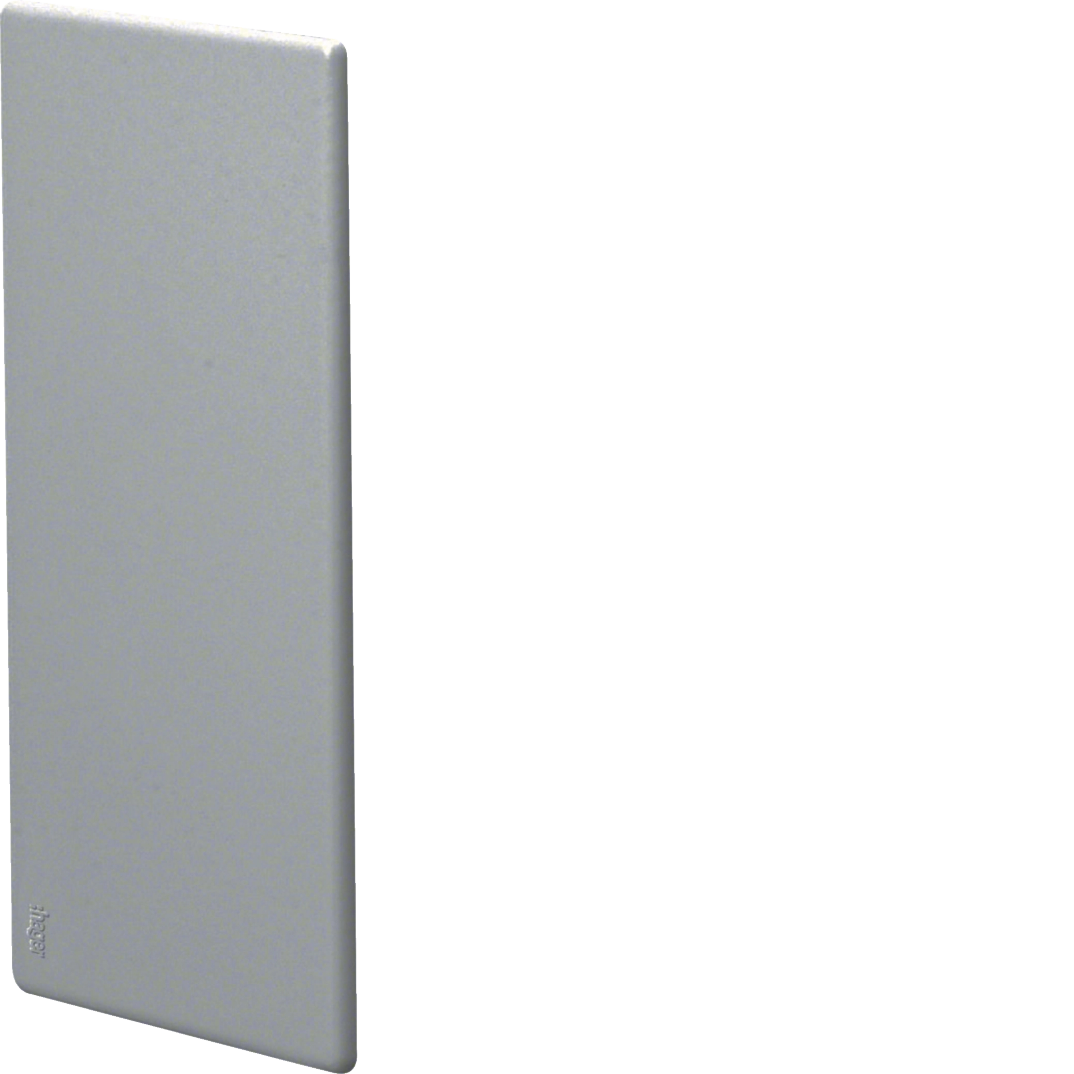 L6133LAN - Endstück zu BRA 70x130mm aus Zink-Druckguß lackiert alu