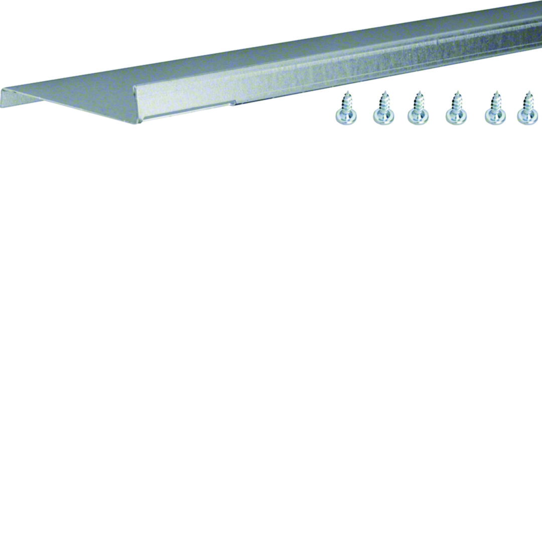 Tűzvédelmi vezetékcsatorna válaszfal csavaros 99mm acél 2000mm-hossz FWK30/90 Hager