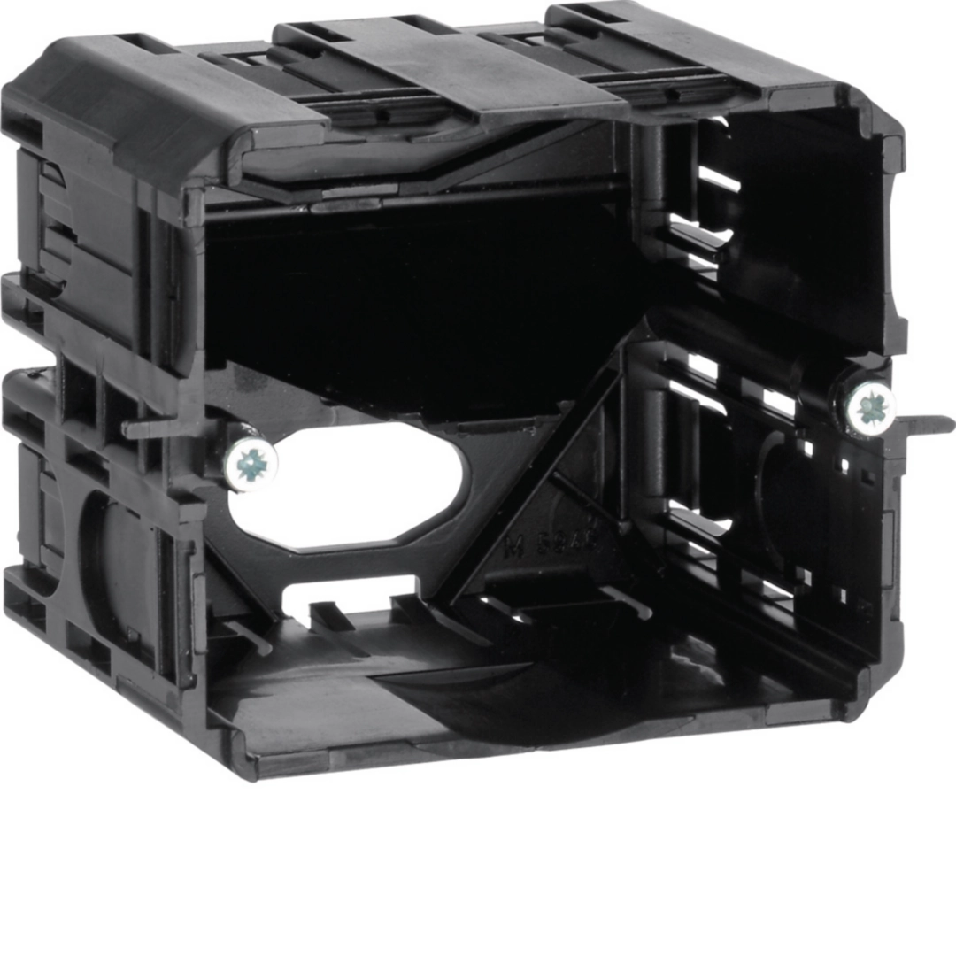 Geräteeinbaudose C-Profil HxB 55x60 schw • L6719SCHW | Hager