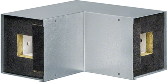 L6911VERZ - Inneneck zu Brandschutzkanal FWK 90 Funktionserhalt E60/E30 50x60mm verzinkt