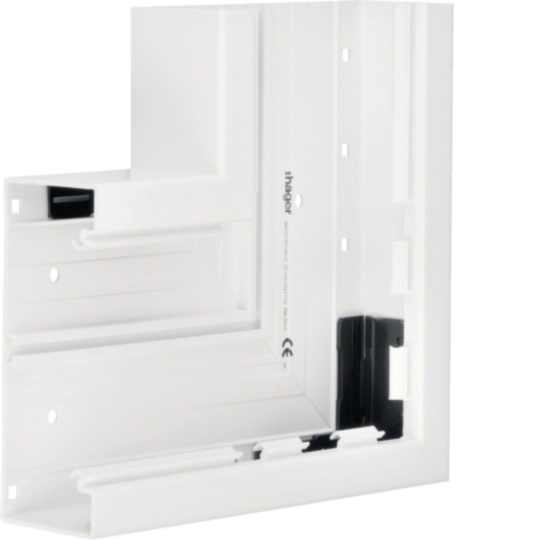L91059010 - Flachwinkel zu BR 68x170mm aus PVC in reinweiß