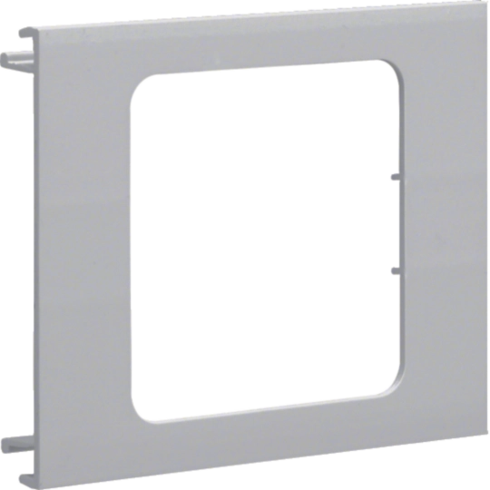 L91207030 - Blende 1-fach R7 für UP-Einsatz mit Rahmen PVC zu BR Oberteil 100mm steingrau