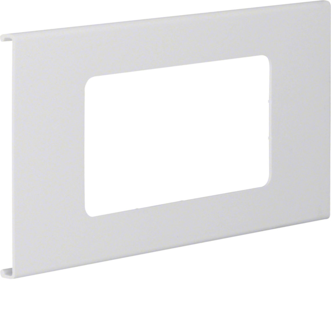 Blende 2-fach R7 PVC FB OT 130 lichtgrau • L91327035 | Hager