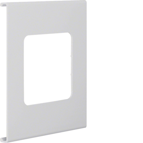 L91507035 - Blende 1-fach R7 für UP-Einsatz mit Rahmen PVC zu FB Oberteil 150mm lichtgrau