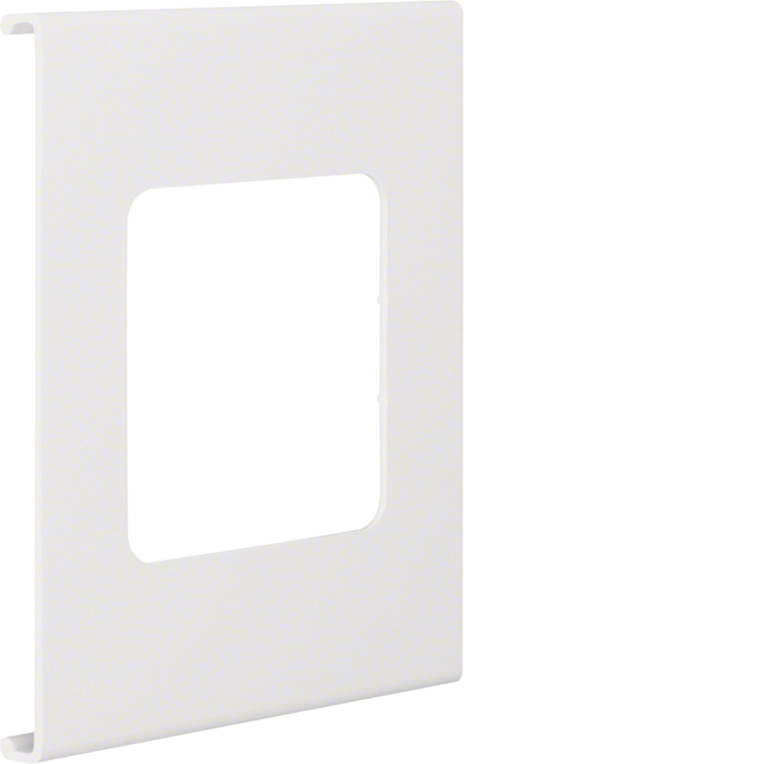 Blende 1fach R7 PVC FB OT 150 reinweiß • L91509010 Hager