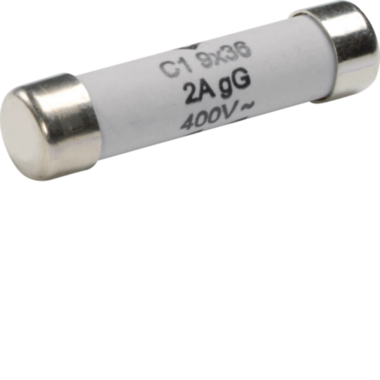 L936C1-02 - Wkładka bezpiecznikowa cylindryczna C1 9x36mm gG 2A 400VAC