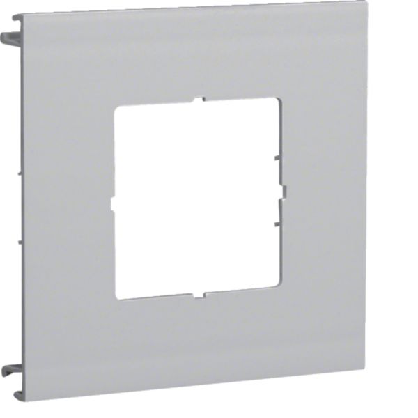 Blende 1-fach a=60mm PVC BR OT 120 lgrau • L98107035 | Hager
