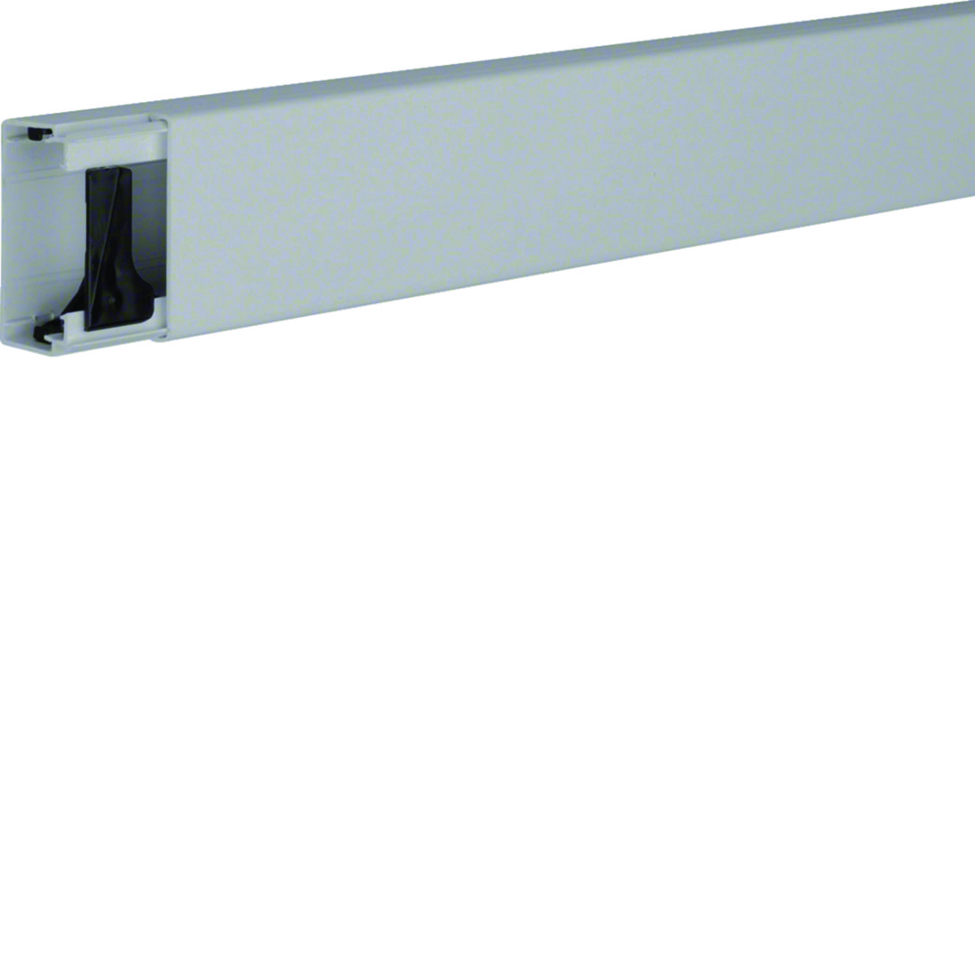 Vezetékcsatorna fedéllel műanyag 57mm x 30mm x 2000mm gránitszürke kezeletlen LF Hager