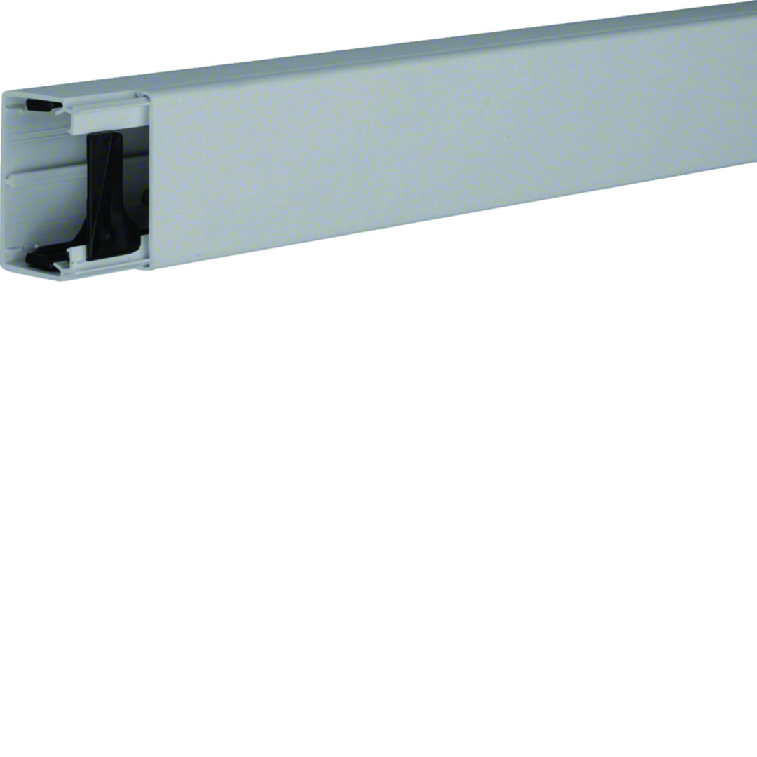 Vezetékcsatorna fedéllel műanyag 57mm x 40mm x 2000mm gránitszürke kezeletlen LF Hager