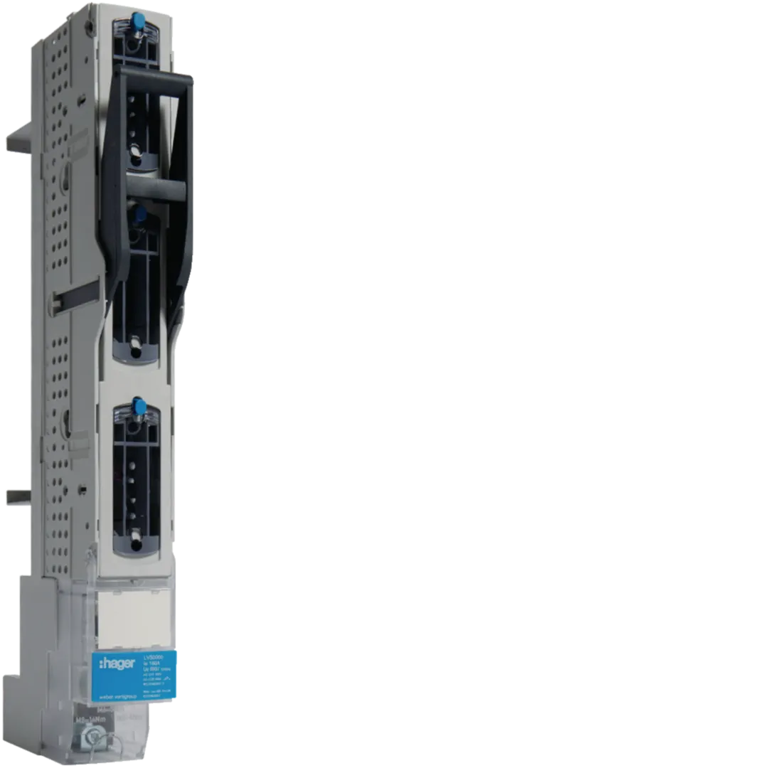 LVS0060RPX - LV rozłącznik bezp.listw. NH00 3P 160A 690VAC szyny 60mm zac.kl.95mm2