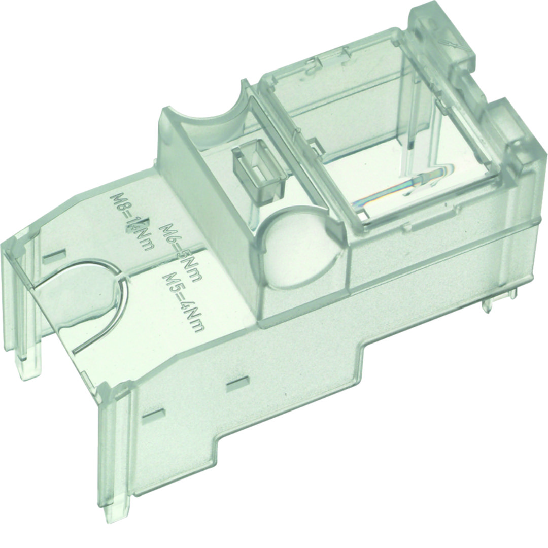 Kapocsfedél LV/NH00/60/100mm rövid LV Hager