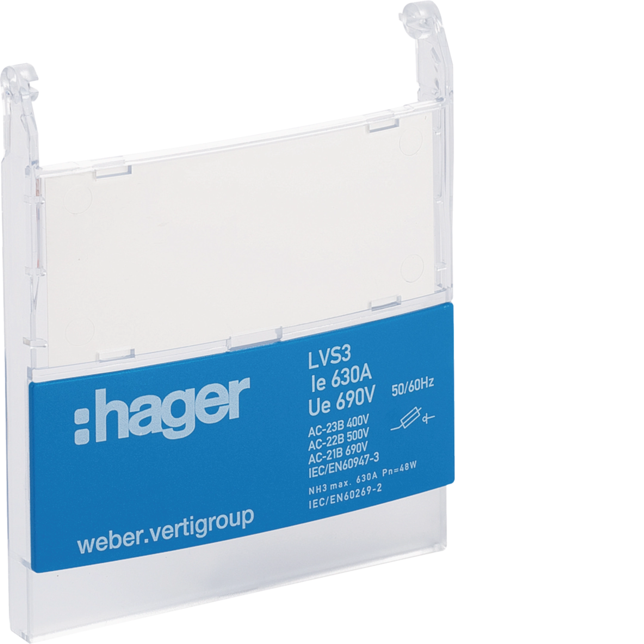 LVZIFT1 - Infoträger zu NH1-Sicherungslastschaltleiste 250A