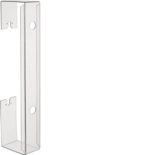 LVZRATV - Reserveplatzabdeckung 100mm Einbautiefe 150mm zu NH1-NH3 185mm transparent
