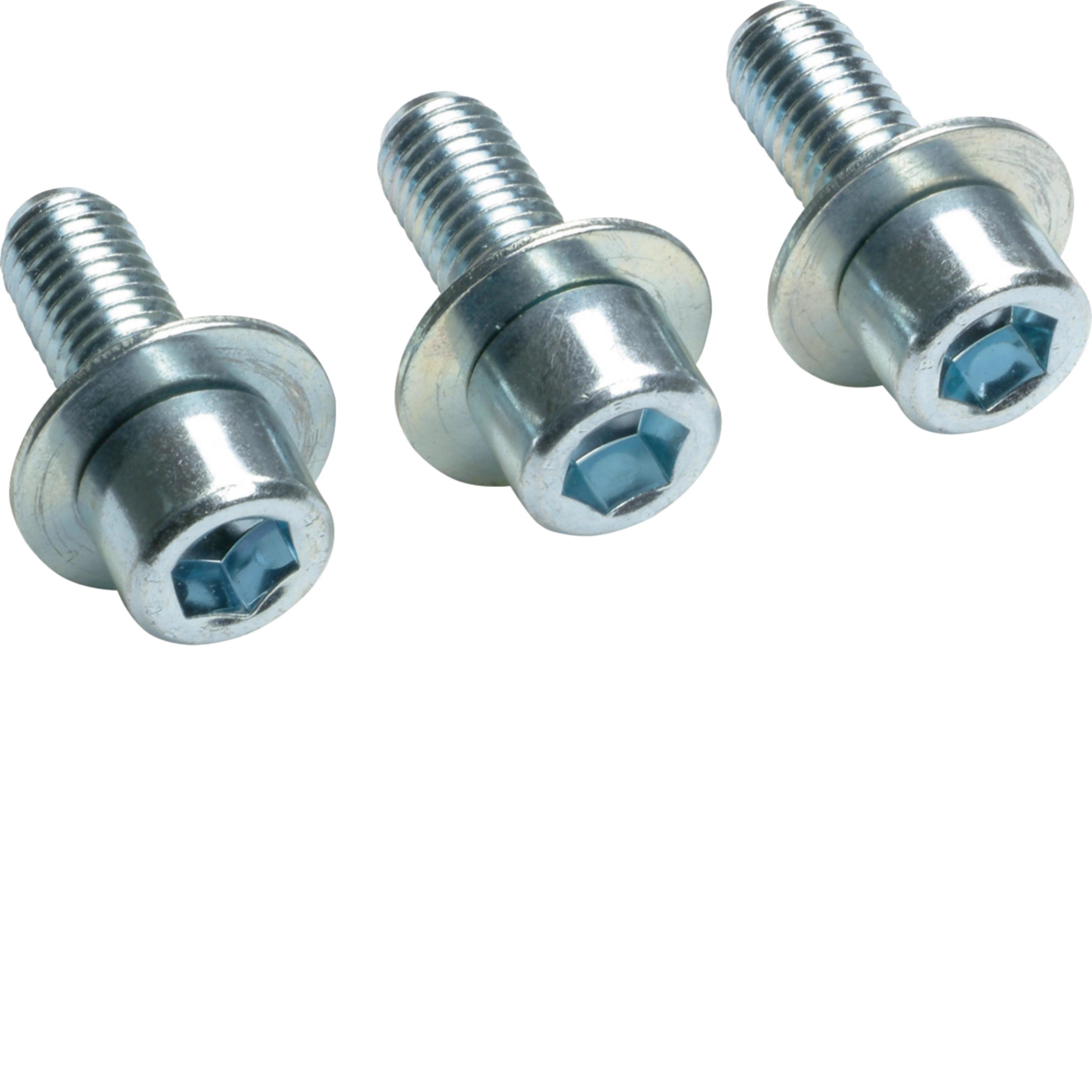 LVZSI - Inbus M12x30 met schotelveer (set à 3 stuks)