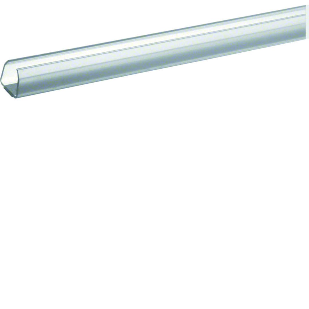 Minicsatorna fedéllel műanyag 11mm x 11mm x 2000mm kezeletlen LF Hager