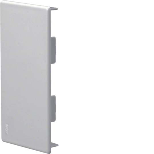 M55737035 - Endstück zu Brüstungskanal BR 70x130mm aus PVC in lichtgrau