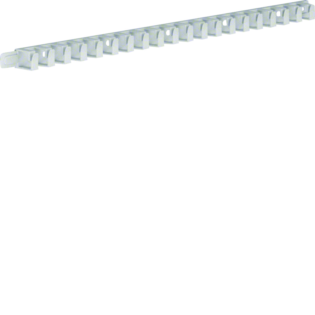 Flexibilis vezetékrendező halogénmentes 10mm 10mm x 250mm világosszürke 4.5mm VK-flex Hager