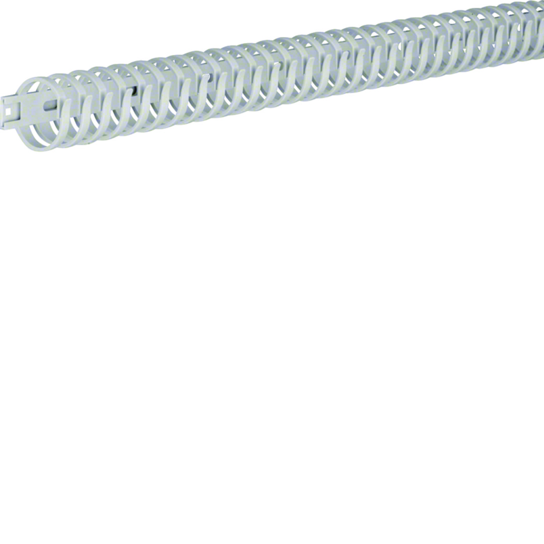 Flexibilis vezetékrendező halogénmentes 500mm 33mm-átmérő világosszürke 4.5mm VK-flex Hager