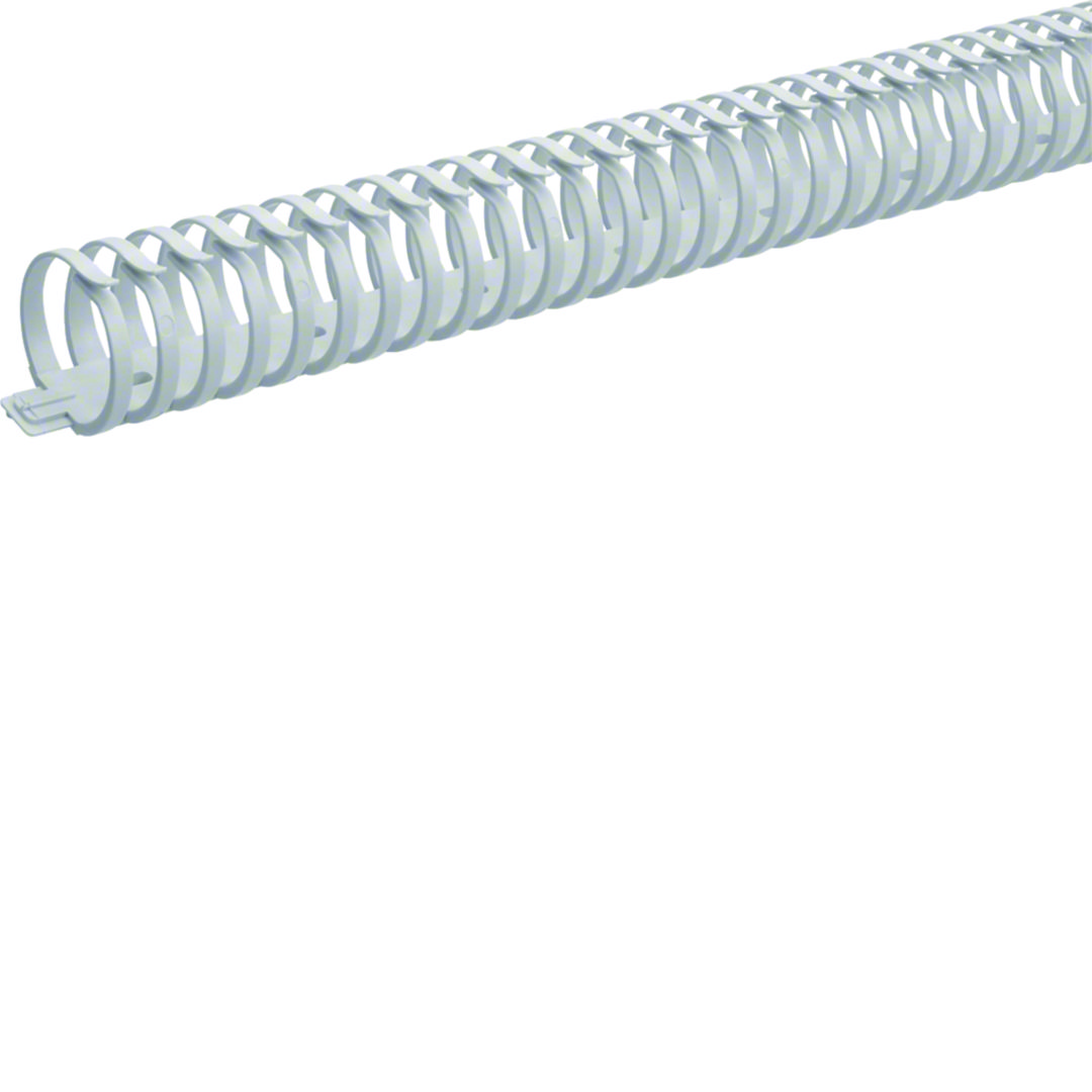 Flexibilis vezetékrendező halogénmentes 500mm 44mm-átmérő világosszürke 4.5mm VK-flex Hager