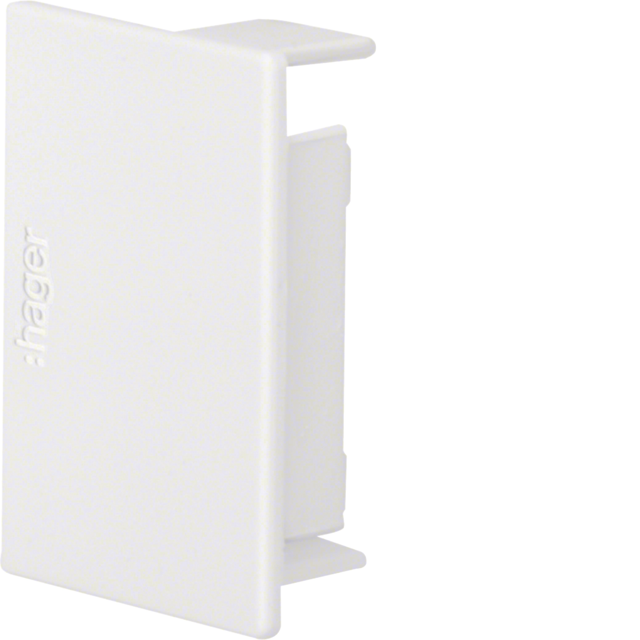 Endstück halogenfrei LFH 40x60mm rweiß • M66639010 | Hager
