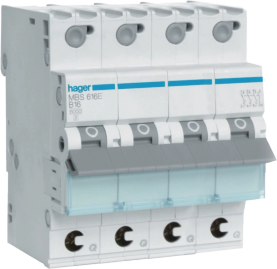 Afbeelding MBS616E | Hager Nederland