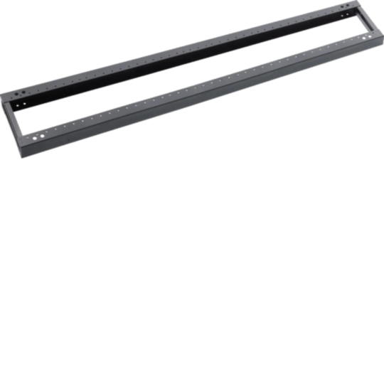 MES-RS240401 - Reihensockel RS seitlich offen 2400x100x400 RAL9005