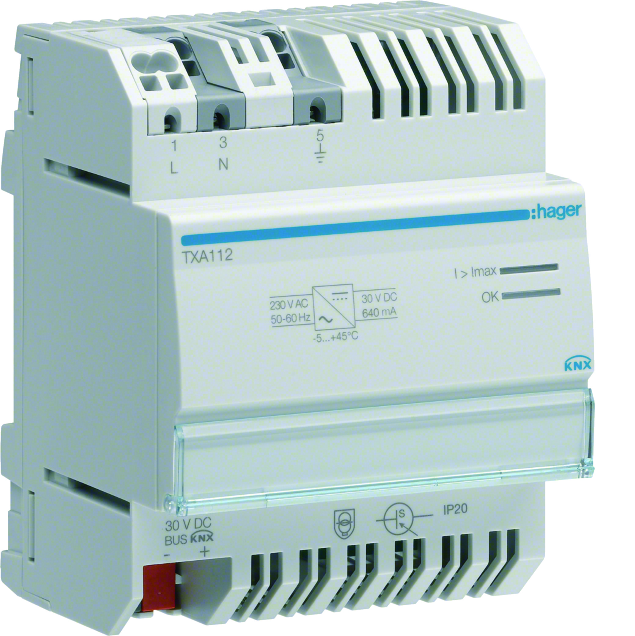 ALIMENTATORE BUS KNX 640MA 4M