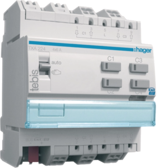 TXA224 - Output device for 4 shutters or blinds 230V~