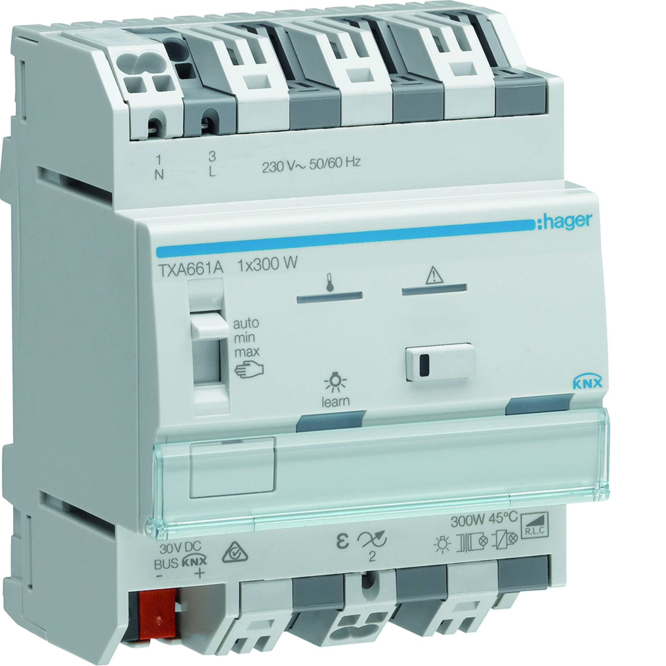 MOD.KNX TP DIMMER RLC 1 OUT 300W 230V 4M