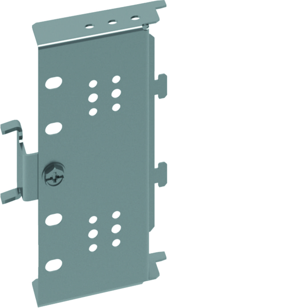 Elválasztólemez hátsó oldalsó 2b forma 144mm x 30mm acél galvanizált  csatlakozónyílásokkal QuadroEvo Hager