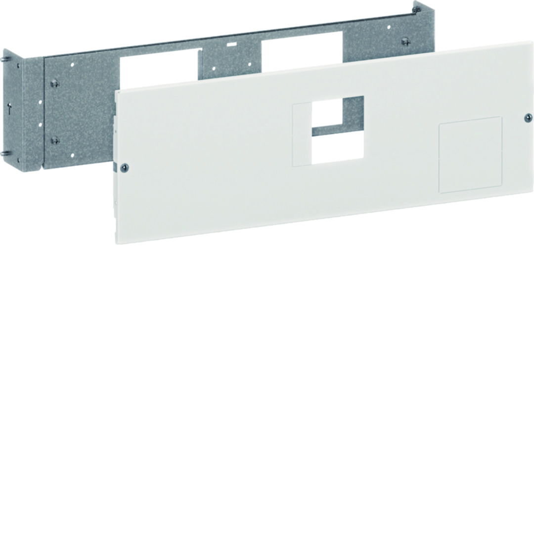 Beépítőkészlet MCCB P160-hoz dugaszolható függőleges 200mm x 600mm x 188mm 200mm-sortávolság QuadroEvo Hager