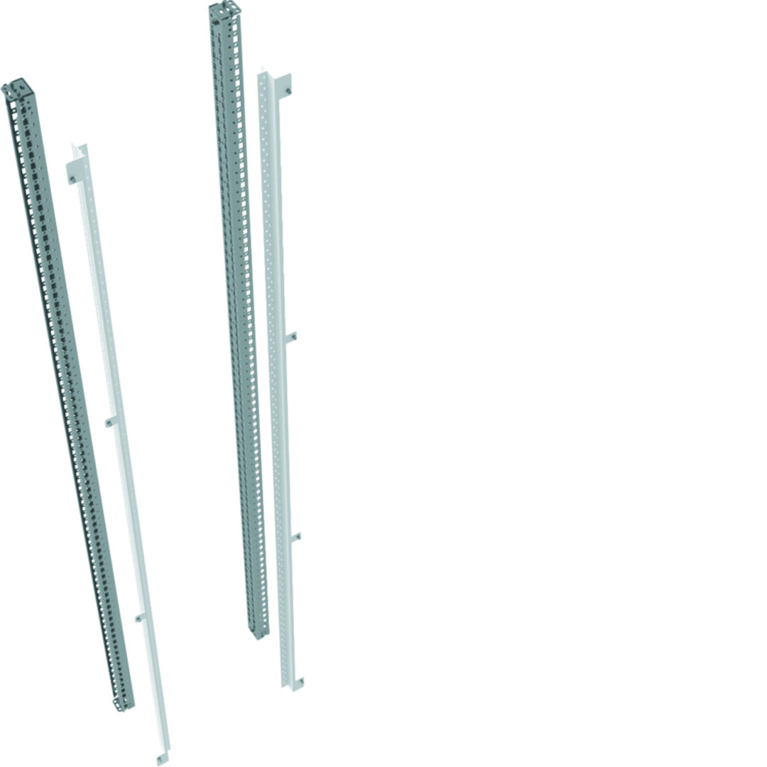 Oszlopkészlet funkcionális acél 61mm x 2000mm x 225mm Quadro+evo Hager