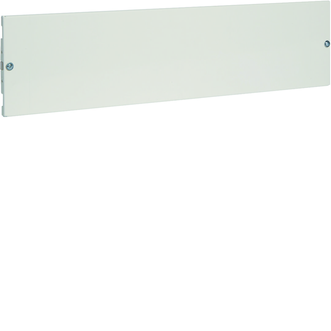 Beépítőkészlet maszkos 22M sorkapocshoz 600mmx 150mmx 15mm fém 9010-RAL Quadro Hager