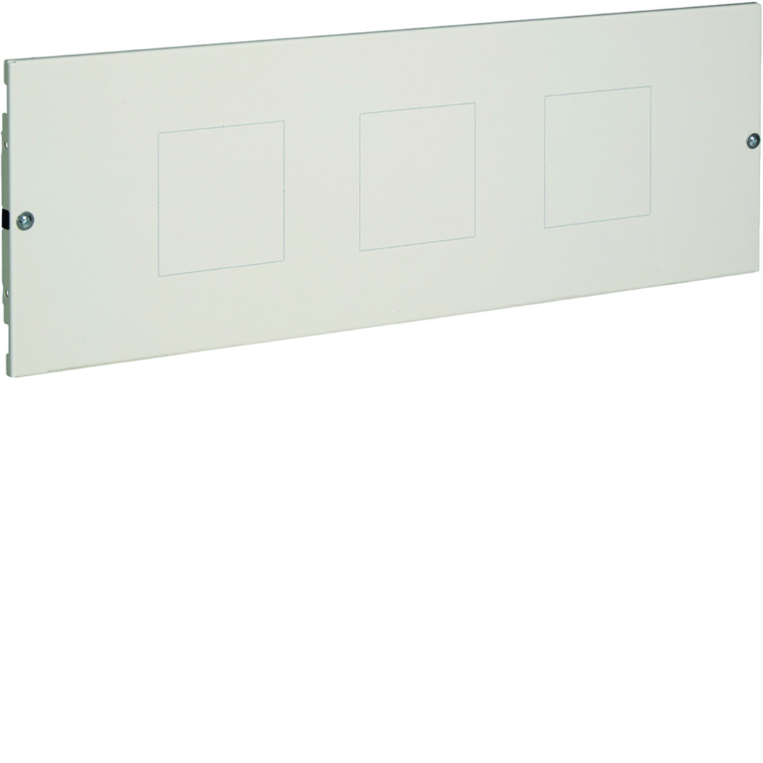 Beépítőkészlet 3x92x92mm perforáció 1x 200mm x 600mm x 15mm Quadro Hager