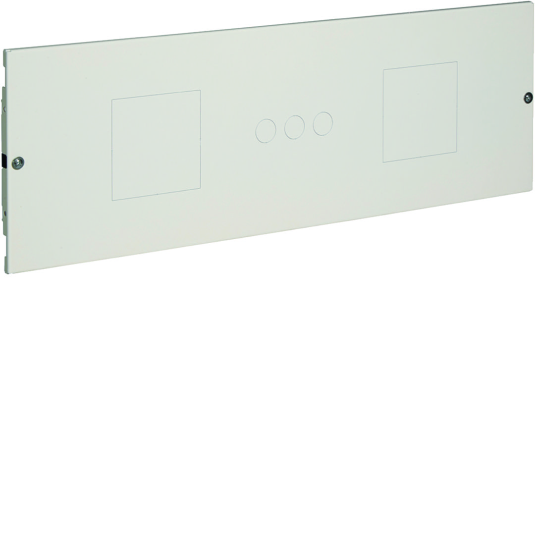 Beépítőkészlet 3x 92x92mm kismegszakító perforáció 1x 200mm x 800mm x 15mm Quadro Hager