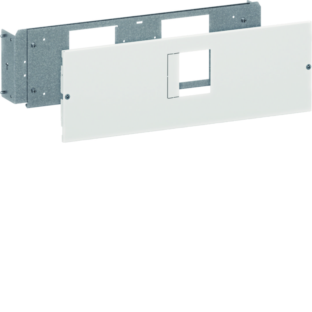 Beépítőkészlet MCCB P250-hez dugaszolható vízszintes 200mm x 600mm x 190mm 200mm-sortávolság QuadroEvo Hager