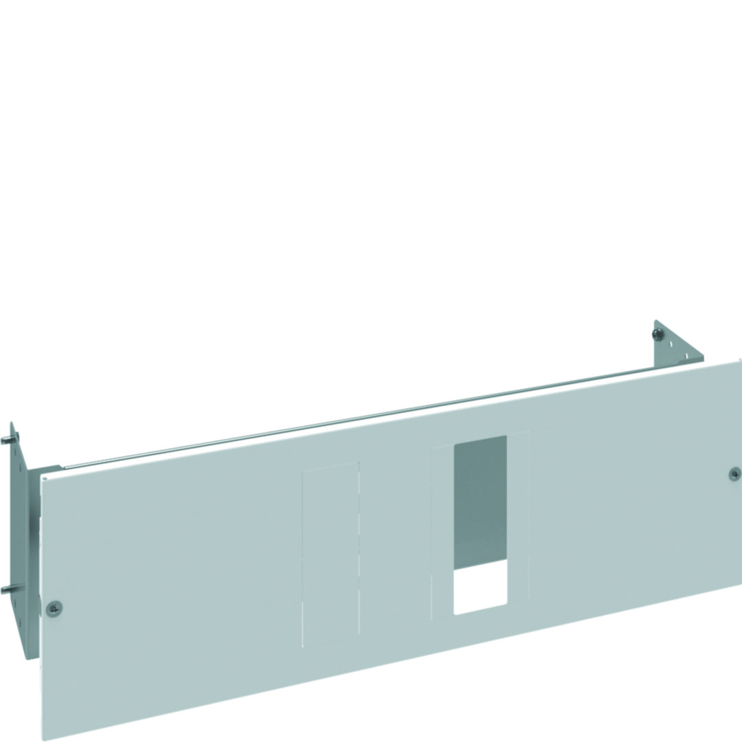 Beépítőkészlet MCCB X/H250+RCD-hez fix vízszintes 200mm x 600mm x 188mm 200mm-sortávolság QuadroEvo Hager