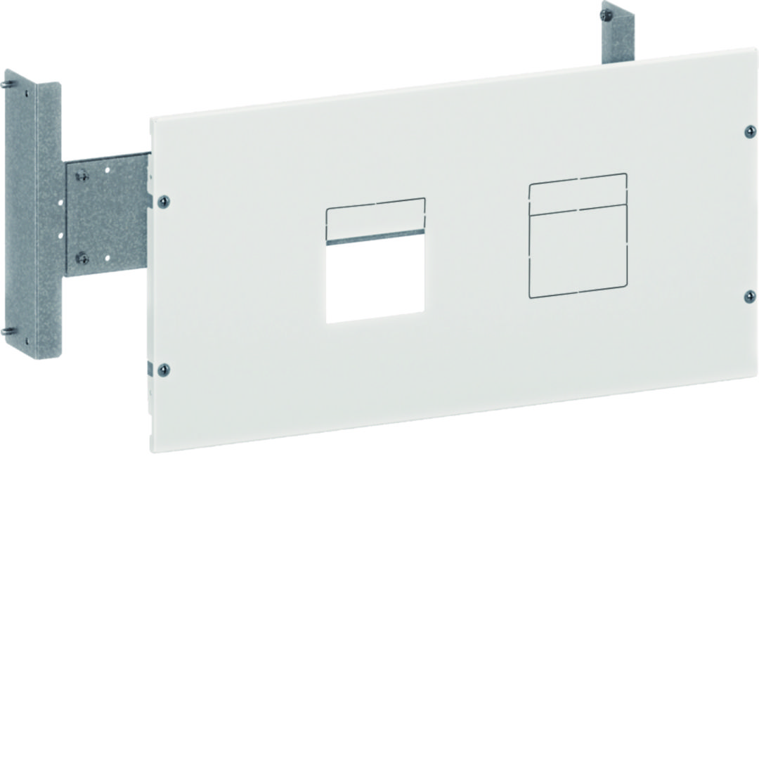 Beépítőkészlet 2xMCCB P250-hez dugaszolható függőleges 300mm x 600mm x 190mm 300mm-sortávolság QuadroEvo Hager