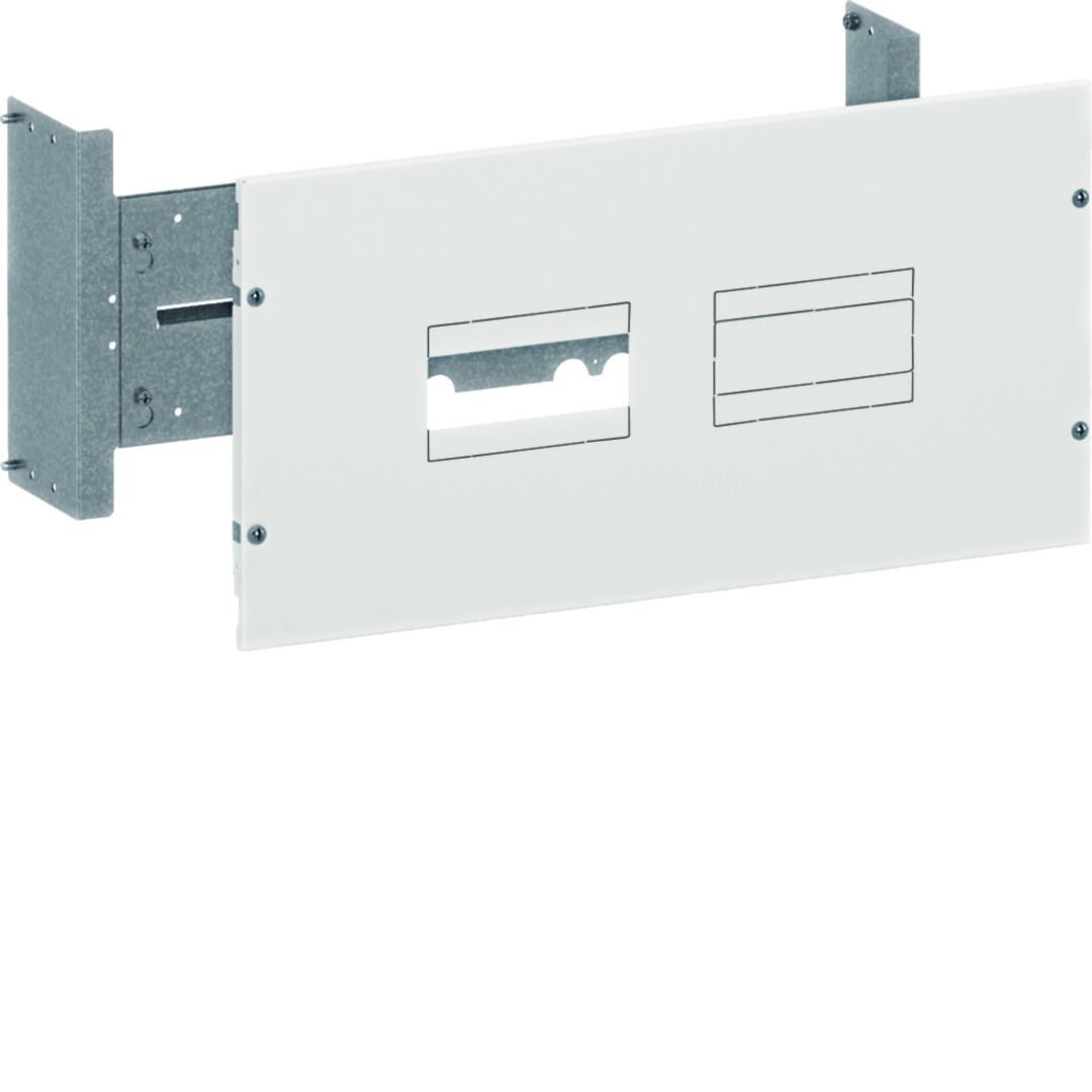 Beépítőkészlet 2xMCCB X/H250-hez fix függőleges 300mm x 600mm x 188mm 300mm-sortávolság QuadroEvo Hager