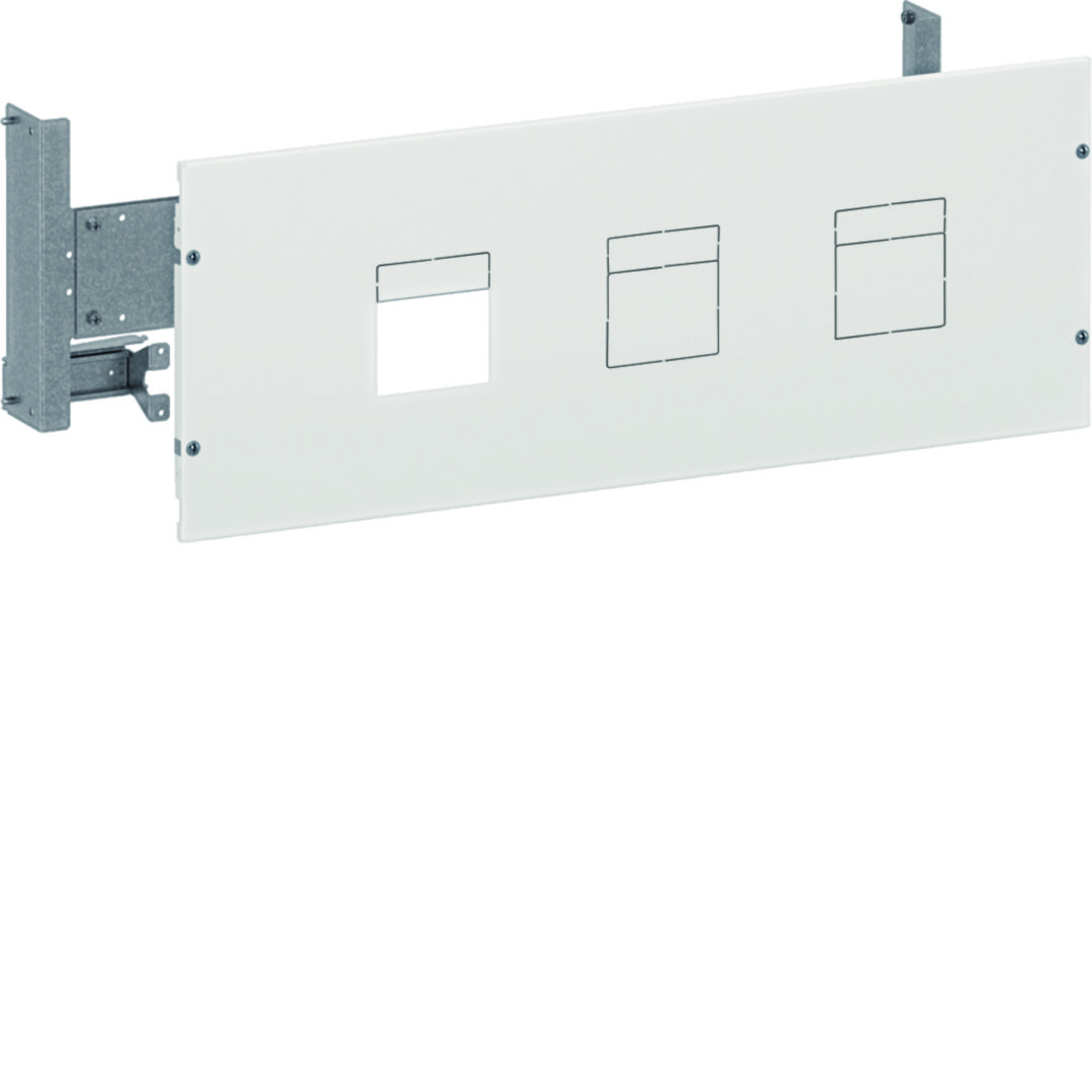 Beépítőkészlet 3xMCCB P250-hez dugaszolható függőleges 300mm x 800mm x 190mm 300mm-sortávolság QuadroEvo Hager