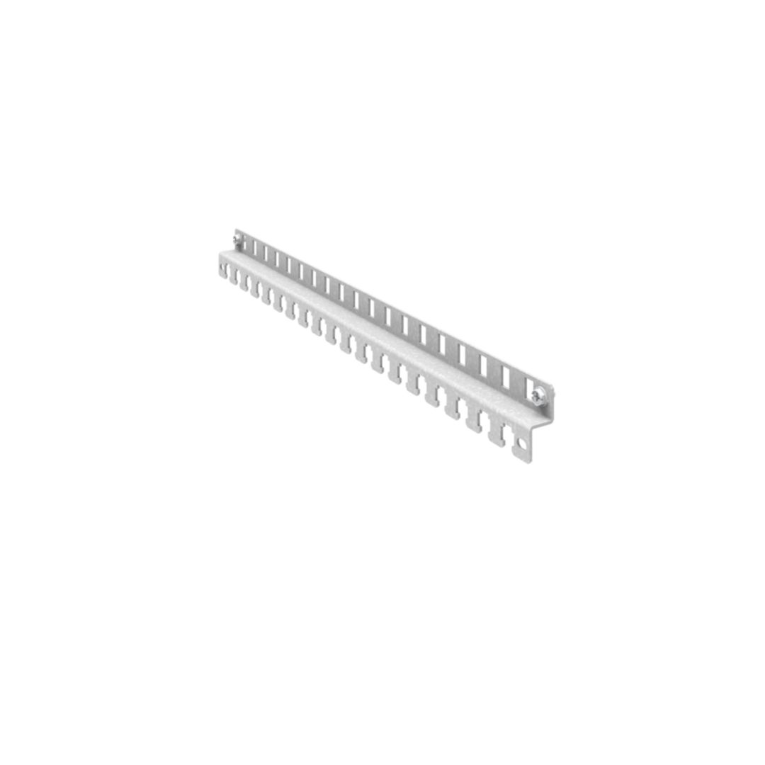 Kábelrögzítő 620/700mm széles szekrényhez 500mm galvanizált acél rendszer csavaros Quadro Hager
