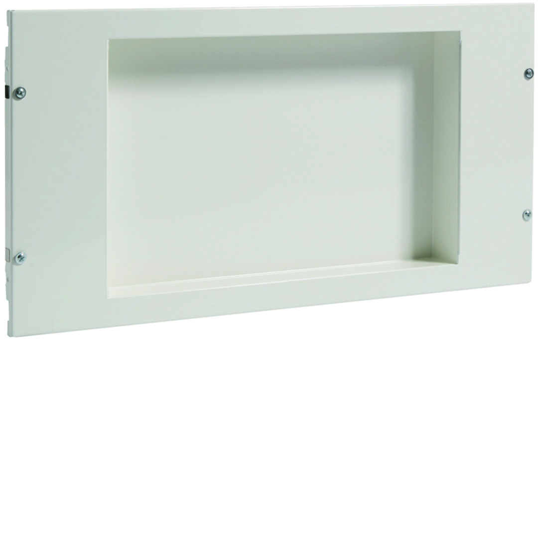 Mélyített előlap teli 600mm galvanizált acél rendszer csavaros 300U Quadro Hager