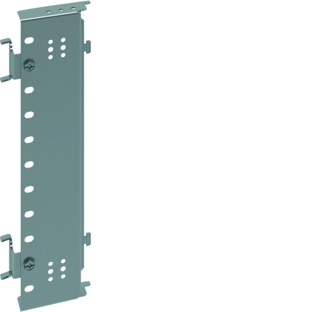 Elválasztólemez hátsó oldalsó 2b forma 294mm x 30mm acél galvanizált  csatlakozónyílásokkal QuadroEvo Hager