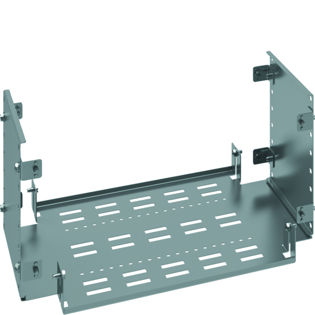 Elválasztólemez vízszintes teli 2b forma 19mm x 300mm acél galvanizált QuadroEvo Hager