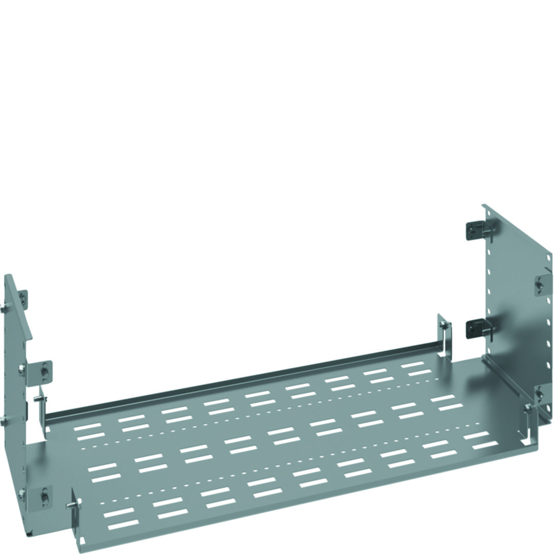 Elválasztólemez vízszintes teli 2b forma 19mm x 300mm acél galvanizált QuadroEvo Hager
