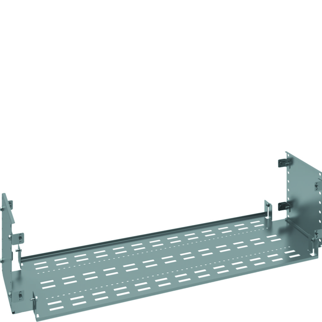 Elválasztólemez vízszintes teli 2b forma 19mm x 300mm acél galvanizált QuadroEvo Hager